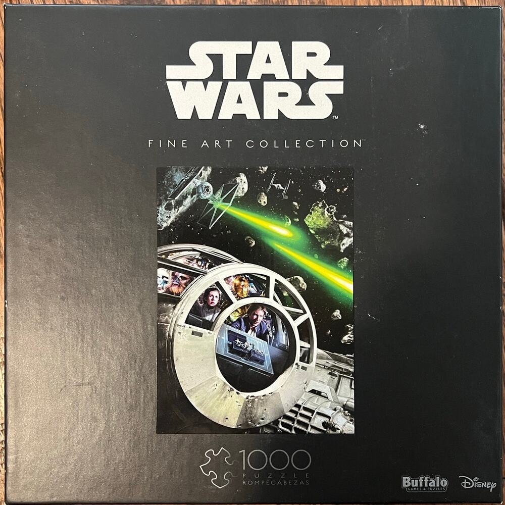 New Sealed Buffalo Disney Star Wars Fine Arts Collection 1000 Pc Puzzle
